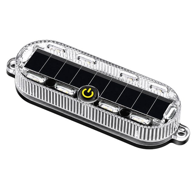 Powermaster PM-25928 Güneş Enerjili Çok Renkli LED Flaşörlü İkaz Lambası Su Geçirmez