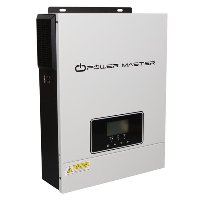 PowerMaster CP-EF30 24V 125A 3000W Off-Grid Hibrit Saf Sinüs Güç İnverteri (MPPT Solar + AC Şarj)