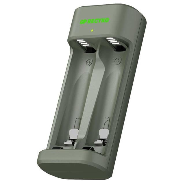 Gp Recyko E221 Usb 2’li AA - AAA Pil Şarj Cihazı (GPACSE221004 GPE221R21-2GTLB1)