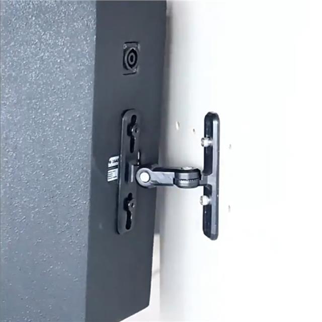 PowerMaster GU15 Sütun Duvar Hoparlör Tutucu 20kg Taşıma Kapasiteli Çelik Malzeme (2’li Paket)