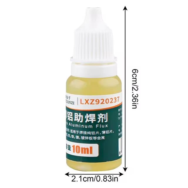 PowerMaster Sıvı Lehim Flux Pastası 10ML Paslanmaz Çelik Nikel Alüminyum Bakır