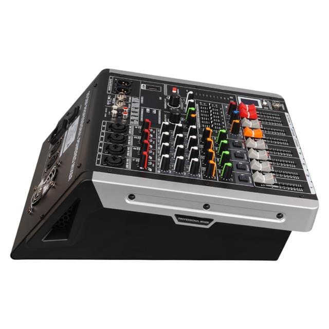 Magicvoice Mv-26493 2X350 4 Kanal Usb-Sd-Bluetooth 5 Bant Eq-99 Dsp Efk Power Mixer