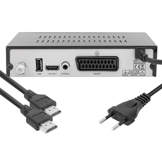 Magbox Pluton S Full HD TKGS’li HDMI-Scart Girişli Kasalı Uydu Alıcısı