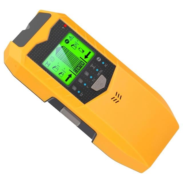 Powermaster PM-26593 Profesyonel 5in1 Lcd Ekranlı Çok Fonksiyonlu Saplama Bulucu Duvar Dedektörü