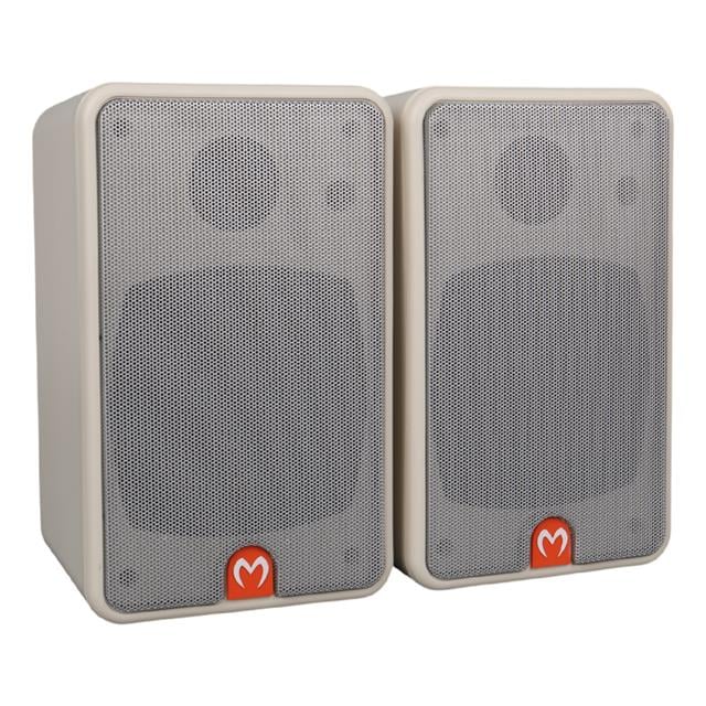 MagicVoice MV-21 10 CM 40 Watt Komütatörlü Hat Trafolu Beyaz Sütun Hoparlör (2’li Takım)