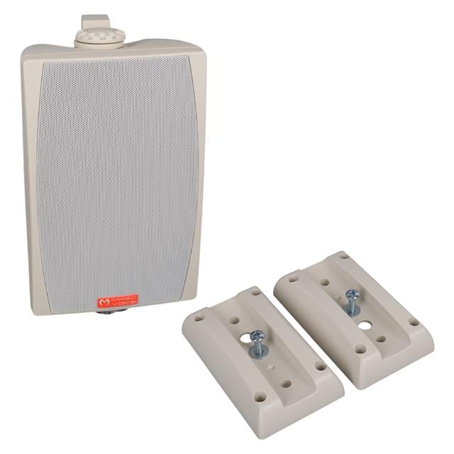 MagicVoice MV-03 16 CM 60 Watt Komütatörlü Hat Trafolu Beyaz Sütun Hoparlör (2’li Takım)