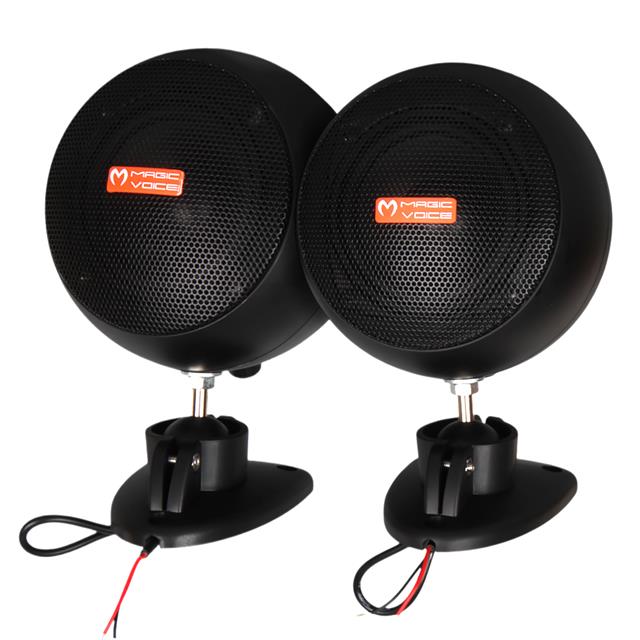 MagicVoice MV-13 7.5 CM 20 Watt Komütatörlü Hat Trafolu Siyah Sütun Sarkık Hoparlör (2’li Takım)