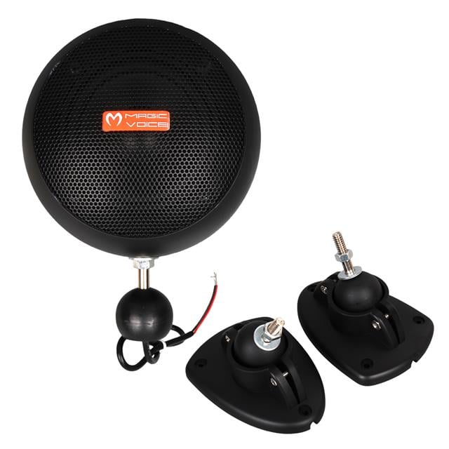 MagicVoice MV-13 7.5 CM 20 Watt Komütatörlü Hat Trafolu Siyah Sütun Sarkık Hoparlör (2’li Takım)