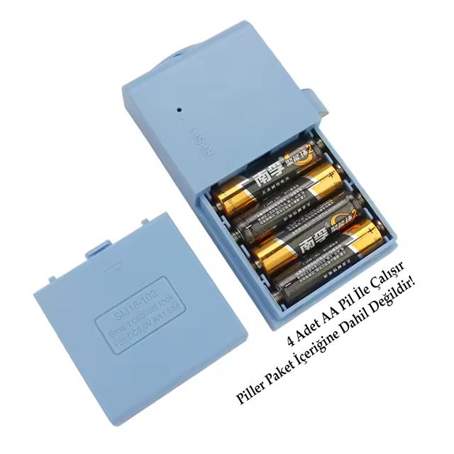 PowerMaster PM-26727 125Khz RFID Dijital Çekmece Dolap Kilidi (2’li Paket)