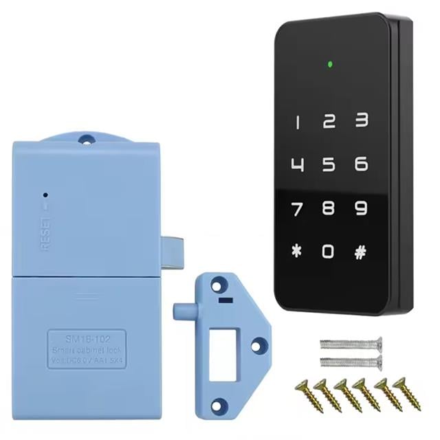 PowerMaster PM-26728 RFID Ve Tuş Panelli Dijital Elektronik Kapı Dolap Kilidi (2’li Paket)