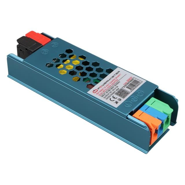 PowerMaster PM-26827 12 Volt 3 Amper 36 Watt Slim Metal Kasa Adaptör 116x35x23mm