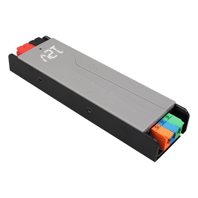 PowerMaster PM-26839 12 Volt 10 Amper 120 Watt Slim Metal Kasa Adaptör 189x51x27mm