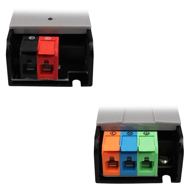 PowerMaster PM-26843 12/24/36/48 Volt 4 Amper 100 Watt Metal Kasa Kademeli Adaptör Voltaj Göstergeli 148x43x27mm