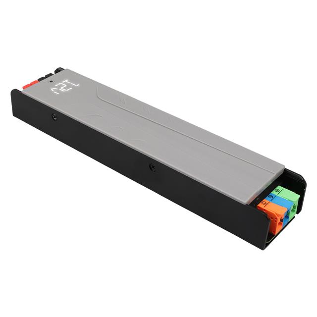 PowerMaster PM-26846 12/24/36/48 Volt 11 Amper 400 Watt Metal Kasa Kademeli Adaptör Voltaj Göstergeli 238x51x30mm