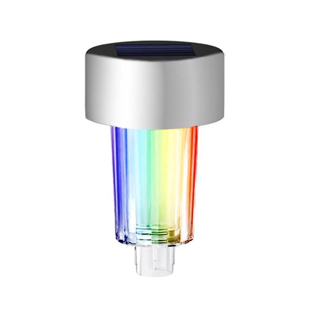 Powermaster PM-26962 Metal Gövdeli Dc 5V RGB Solar Balkon-Havuz-Bahçe Lambası (6’lı Paket)