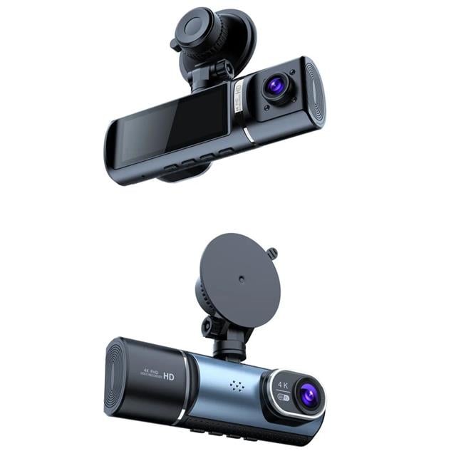 Powermaster PM-27086 3.16’’ Tft Ekran Çift Kameralı Gps Modüllü Hd Araç Kamerası Dvr (128gb Destekli)