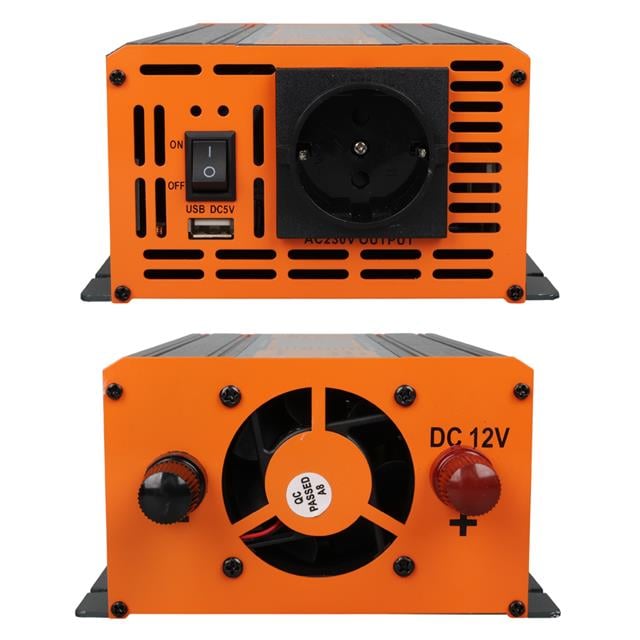 Powermaster PM-1500A 12 Volt 1500 Watt LED Ekranlı Power Inverter