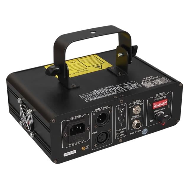Layu S600B 600-700mW Profesyonel Mavi Beam Efekt Lazeri