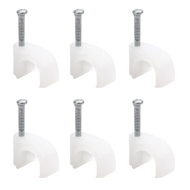 Kroşe 1 Numara Çelik Çivili 4 Mm (Kordon Kabloları İçin) 100\\’lü Poşet Powermaster