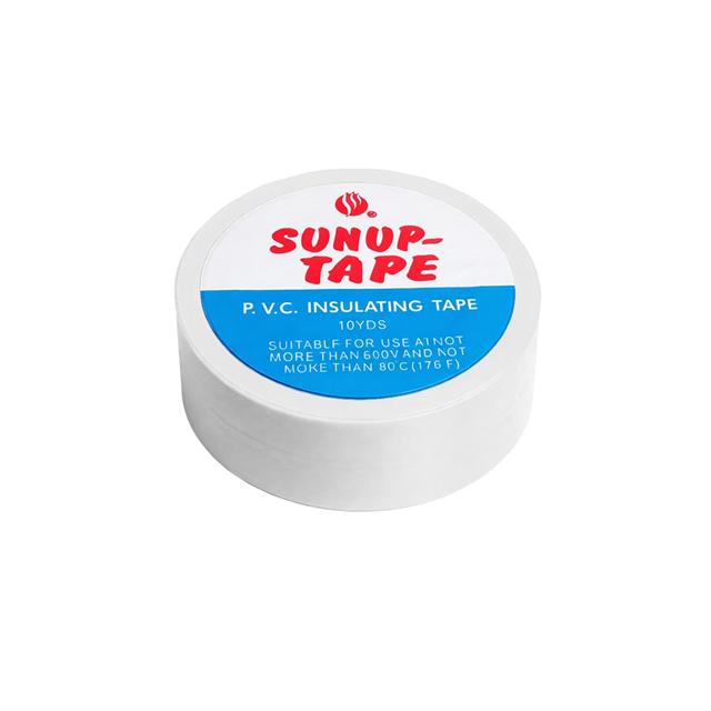 Sunup SN-27924 Beyaz 0.13x18mm İzole PVC Elektrik Yalıtım Bant (5’li Paket)