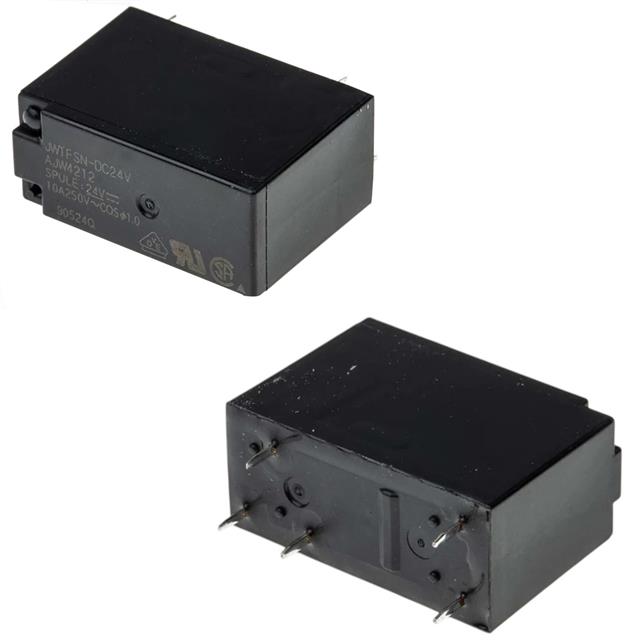 250V AC 10A JW1FSN-24V 1Z Siyah 5 Pin Röle