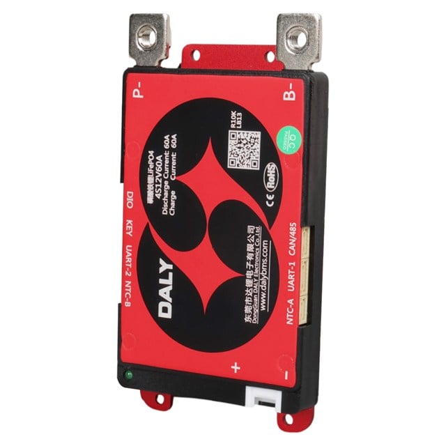 DALY LFP 4S 12V 60A Smart LiFePO4 Akıllı BMS Pil Koruma Modülü