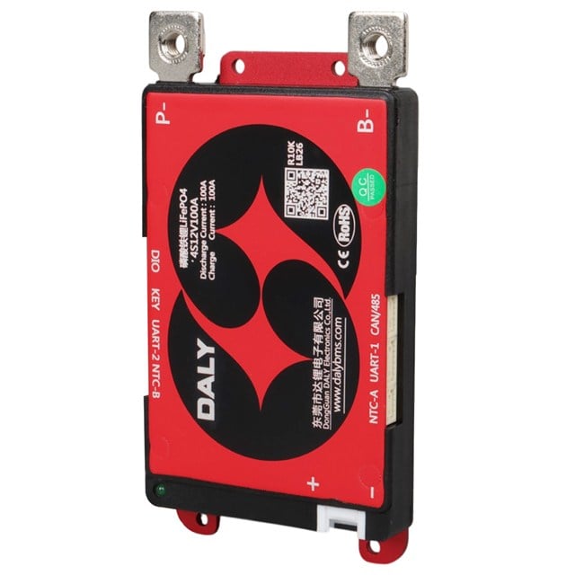 DALY LFP 4S 12V 100A LiFePO4 Smart Akıllı BMS Pil Koruma Modülü (RS485 + CAN + UART)