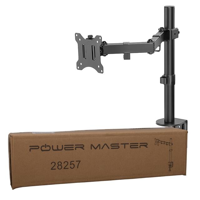 PowerMaster PM-051 13-27’’ Mekanik Tek Kol LCD-LED Gaming Monitör Tutucu Stand Askı Aparatı