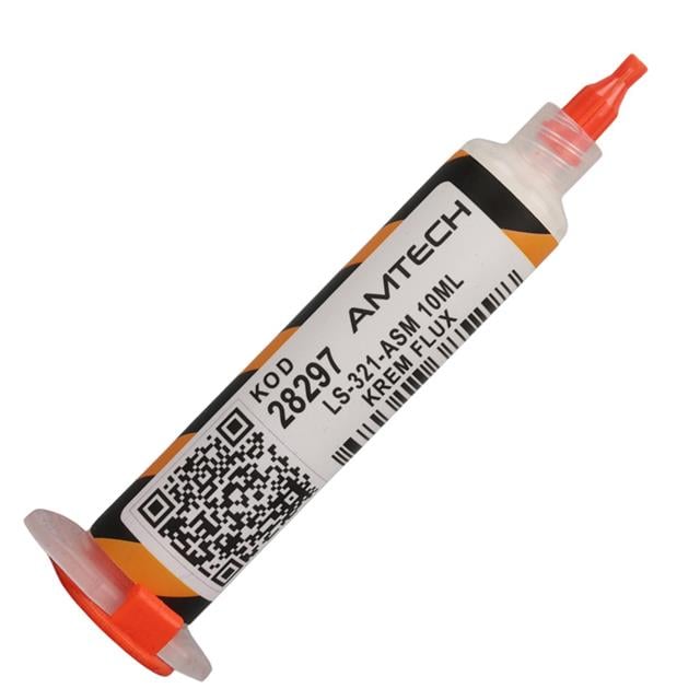 Amtech LS-321-ASM Şırınga Tip 10 Ml. Krem Lehim Flux