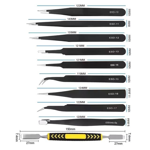 Powermaster PM-28655 Telefon Tablet 10in1 Tamir Cımbız Seti