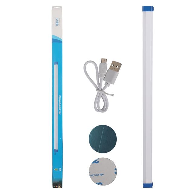 PowerMaster T570 70cm 100W Çubuk Portatif LED Işıldak Şarjlı Tüp Lamba 1800mAh
