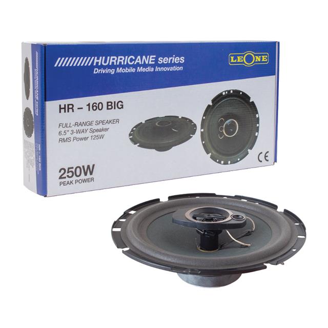 Leone HR-160 BIG 16 Cm 4 Ohm 2’li Takım 250 Watt Oto Hoparlör