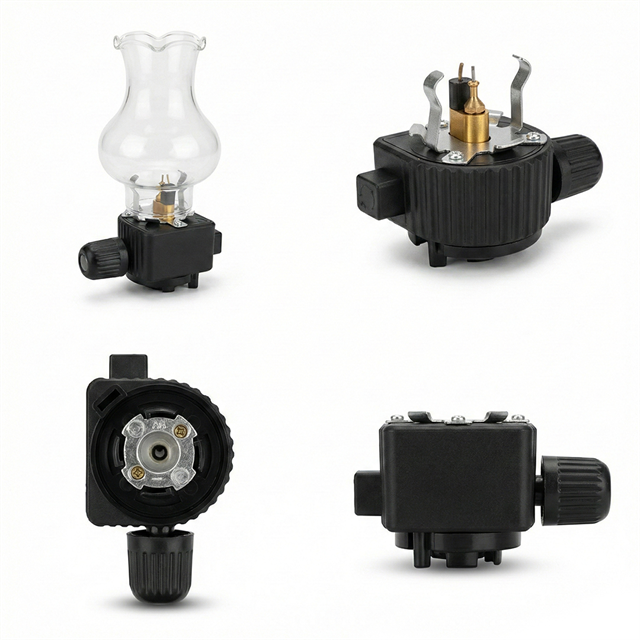 PowerMaster PM-28778 Cam Fanuslu Gaz Kartuş Uyumlu Nostaljik Kamp Lambası