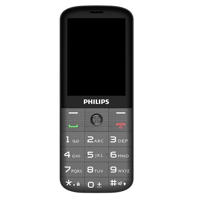Philips E227 2.8’’ QVGA TFT Büyük Ekran 1700 Mah Bataryalı Plastik Kasa Tuşlu Cep Telefonu