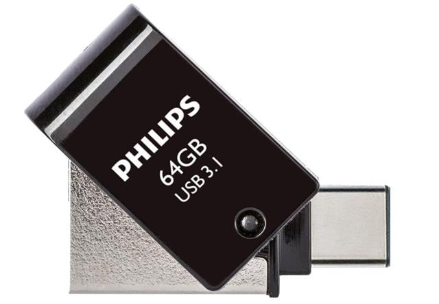 FM12DC152B/00 128GB 2 IN 1 TYPE-C/USB 3.1 Siyah Gri USB Flash Bellek