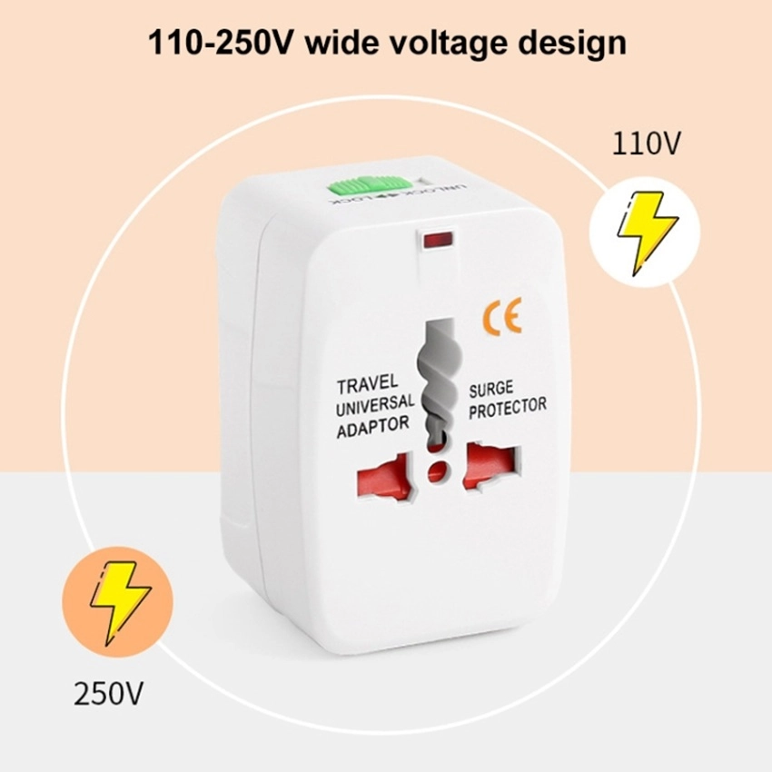 Powermaster PM-2886 Universal Çoklu Priz Çevirici Seyahat Adaptörü