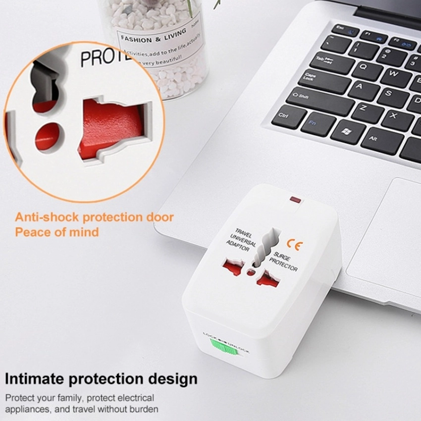 Powermaster PM-2886 Universal Çoklu Priz Çevirici Seyahat Adaptörü