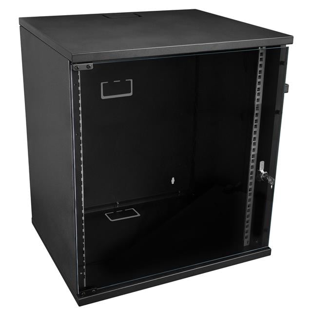 S-LINK SL-U12 Yeni Nesil 12U Soho 530x400mm Siyah Rack Kabin