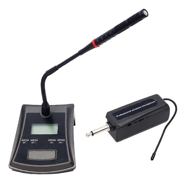 Gold Audio GX-751 UHF Ekranlı Wireless Kablosuz Kürsü Mikrofonu