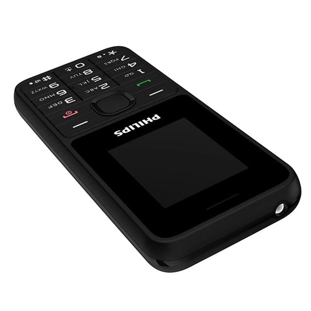 Philips Xenium E2125 1.77’’ Çift Sim Kartlı Kamerasız Tuşlu Siyah EL Fenerli Asker Telefonu