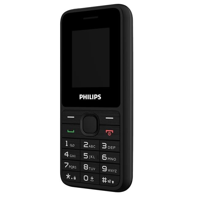 Philips Xenium E2125 1.77’’ Çift Sim Kartlı Kamerasız Tuşlu Siyah EL Fenerli Asker Telefonu