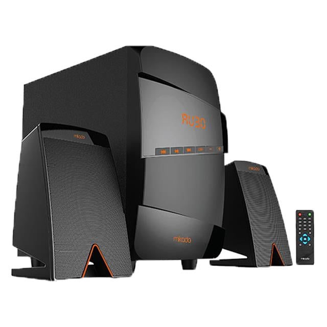 Mikado MD-671BT 2+1 40W RMS Siyah Usb+SD+Fm Destekli Multimedia Bluetooth Speaker Ev Sinema Sistemi
