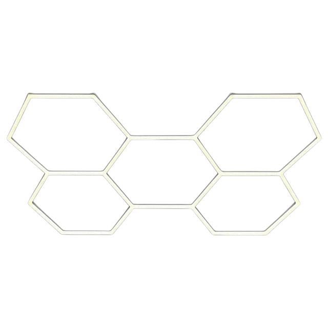Ledx AL-RW7226 Altıgen Petek 240W Beyaz Led Armatür Garaj Dekoratif Aydınlatma