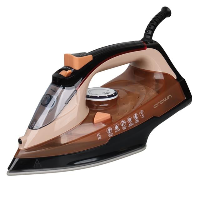 Crown CRW-7206 2200W Seramik Tabanlı Buharlı Ütü Rose