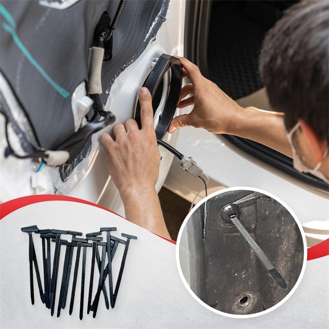 PowerMaster PM-29257 100mm Oto Tampon Klipsi ve Kablo Bağı (50’li Paket)