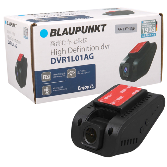 Blaupunkt DVR1L02AG 1080p 170° Ultra Geniş Açı Full HD Araç İçi Kamera DVR WiFi
