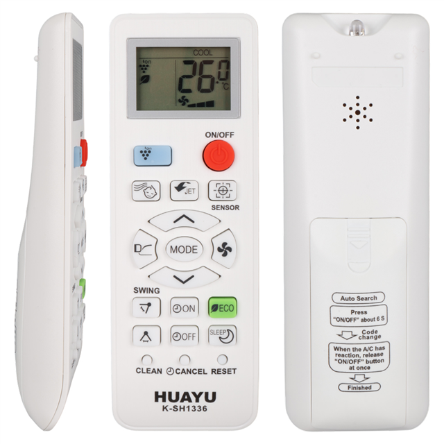 Huayu K-SH1336 Üniversal Sharp Akıllı Klima Kumandası görsel 3
