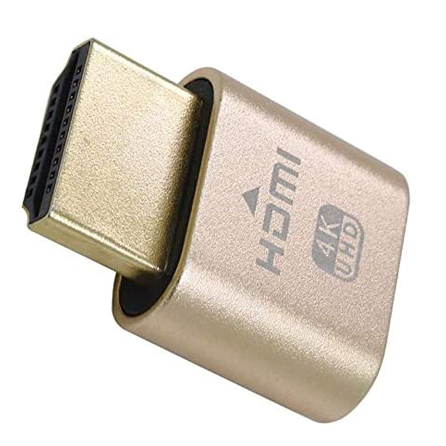 Powermaster PM-29416 HDMI 4K Uhd Dummy Plug Sanal Monitör Ekran Kartı Emülatörü