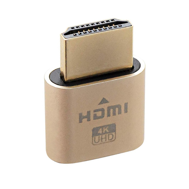 Powermaster PM-29416 HDMI 4K Uhd Dummy Plug Sanal Monitör Ekran Kartı Emülatörü