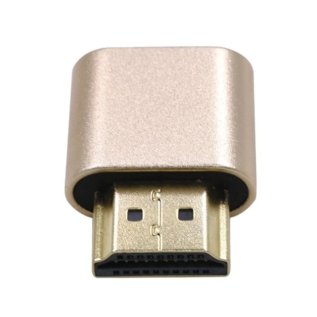 Powermaster PM-29416 HDMI 4K Uhd Dummy Plug Sanal Monitör Ekran Kartı Emülatörü